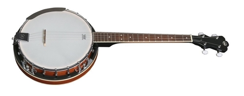 Tennessee 4-strenget Banjo med kasse